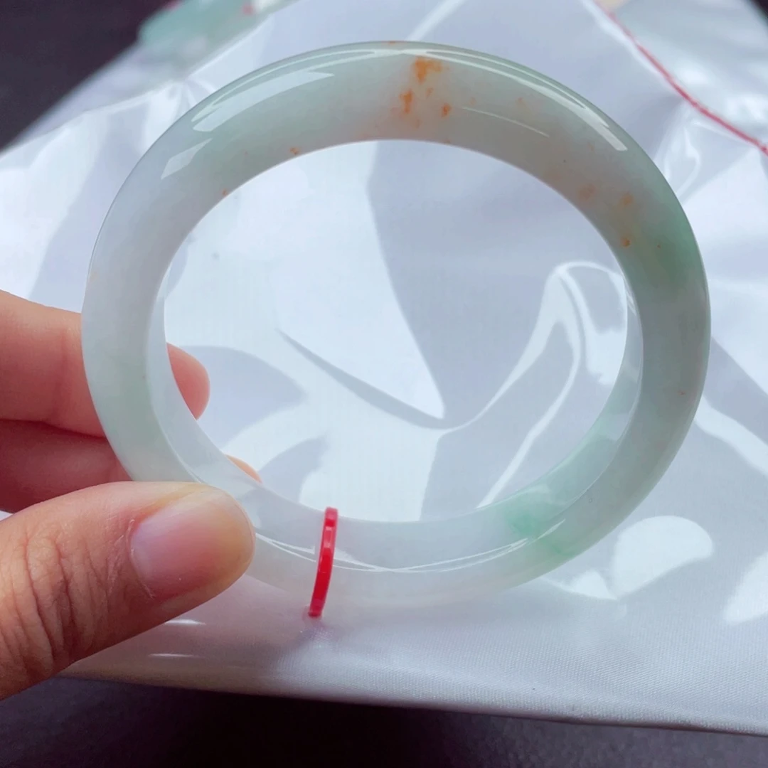 翡翠手镯未镶嵌5758正圈