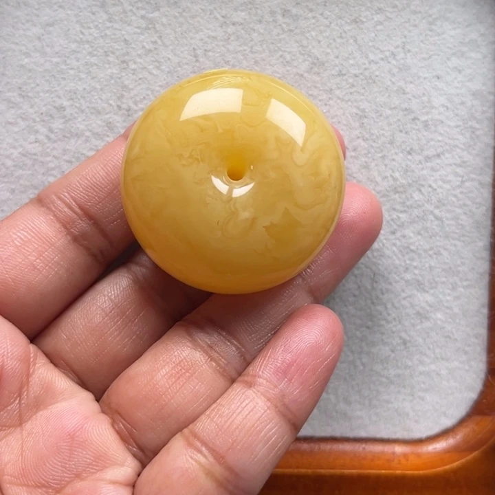 未镶嵌琥珀珠宝奇石M130号虎皮妖花