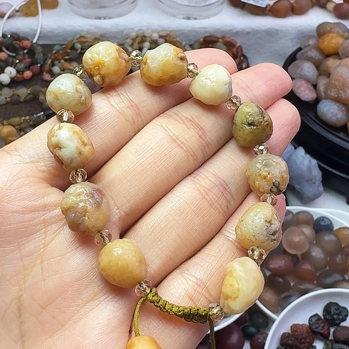 玛瑙/玉髓手链合金