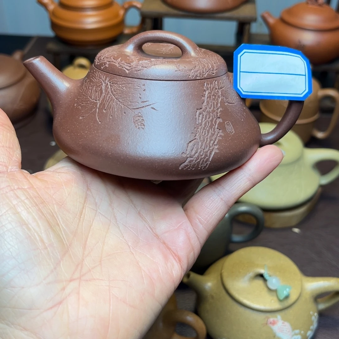 *****紫砂茶壶手工制作原矿紫砂