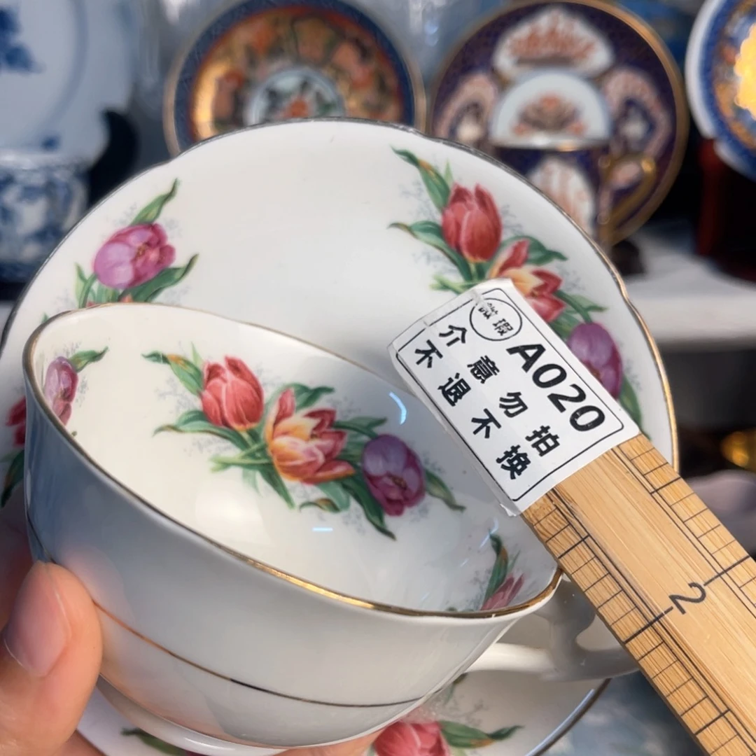 中古咖啡杯两套组合