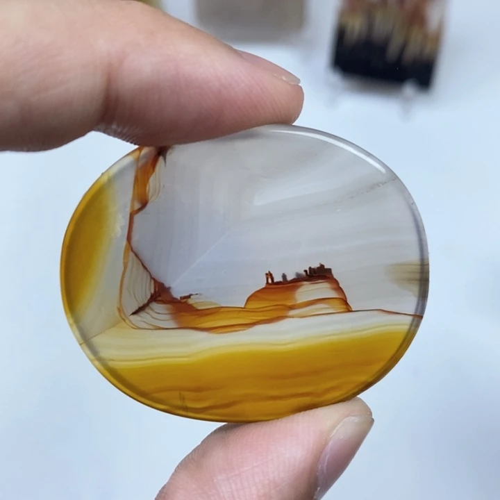 玛瑙/玉髓未镶嵌珠宝半成品