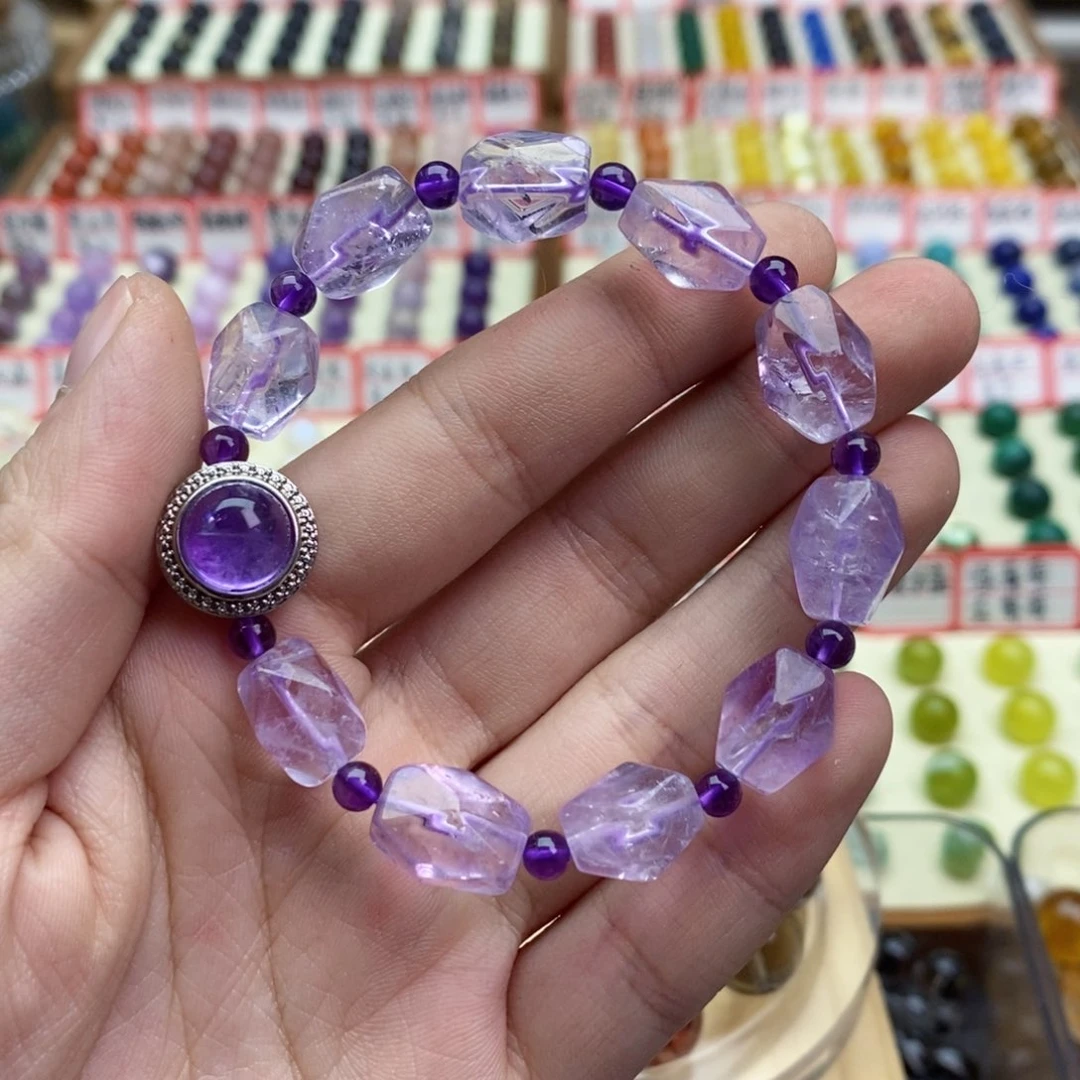 未镶嵌手串水晶拍两单，发一串