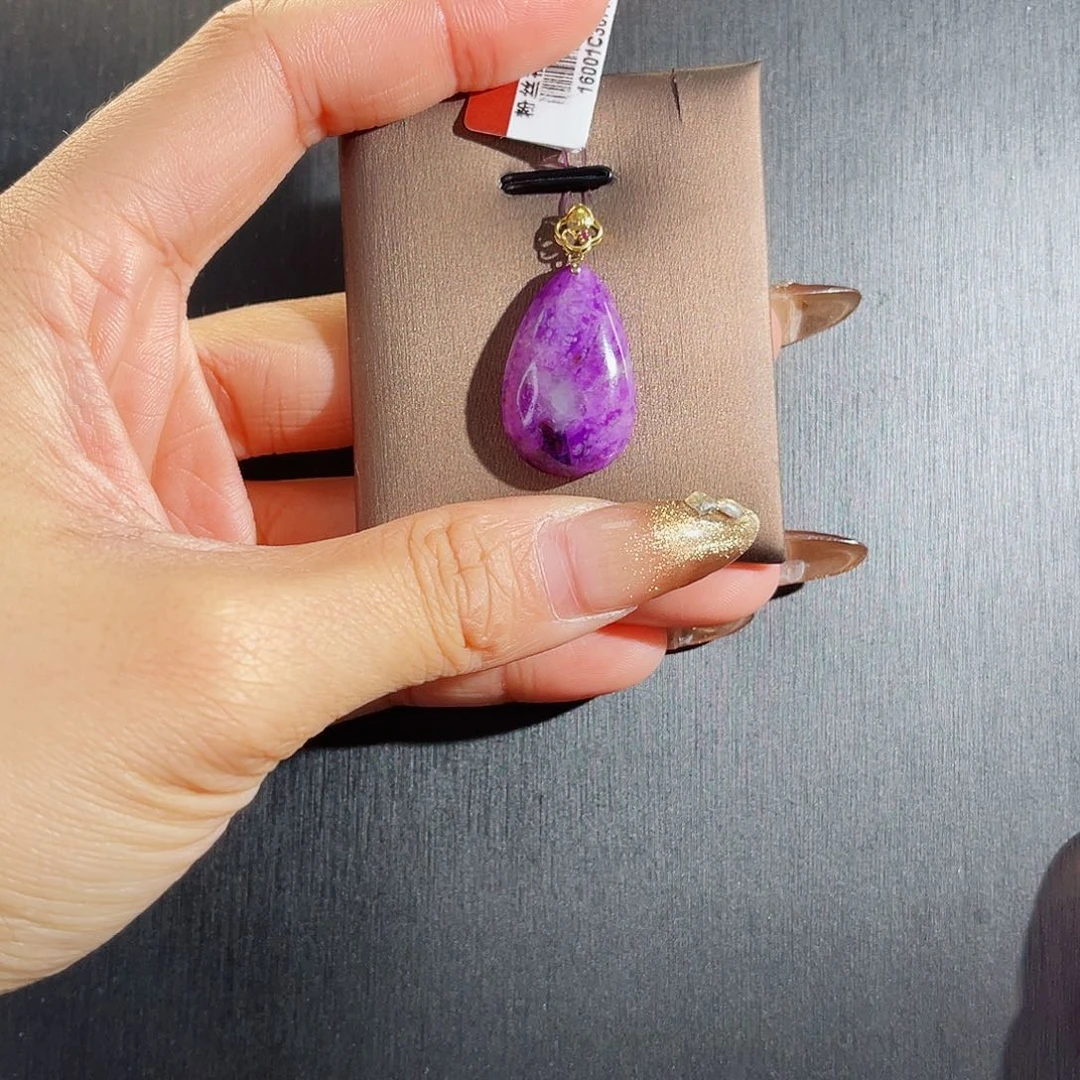 苏纪石（舒俱来）吊坠k金未镶嵌