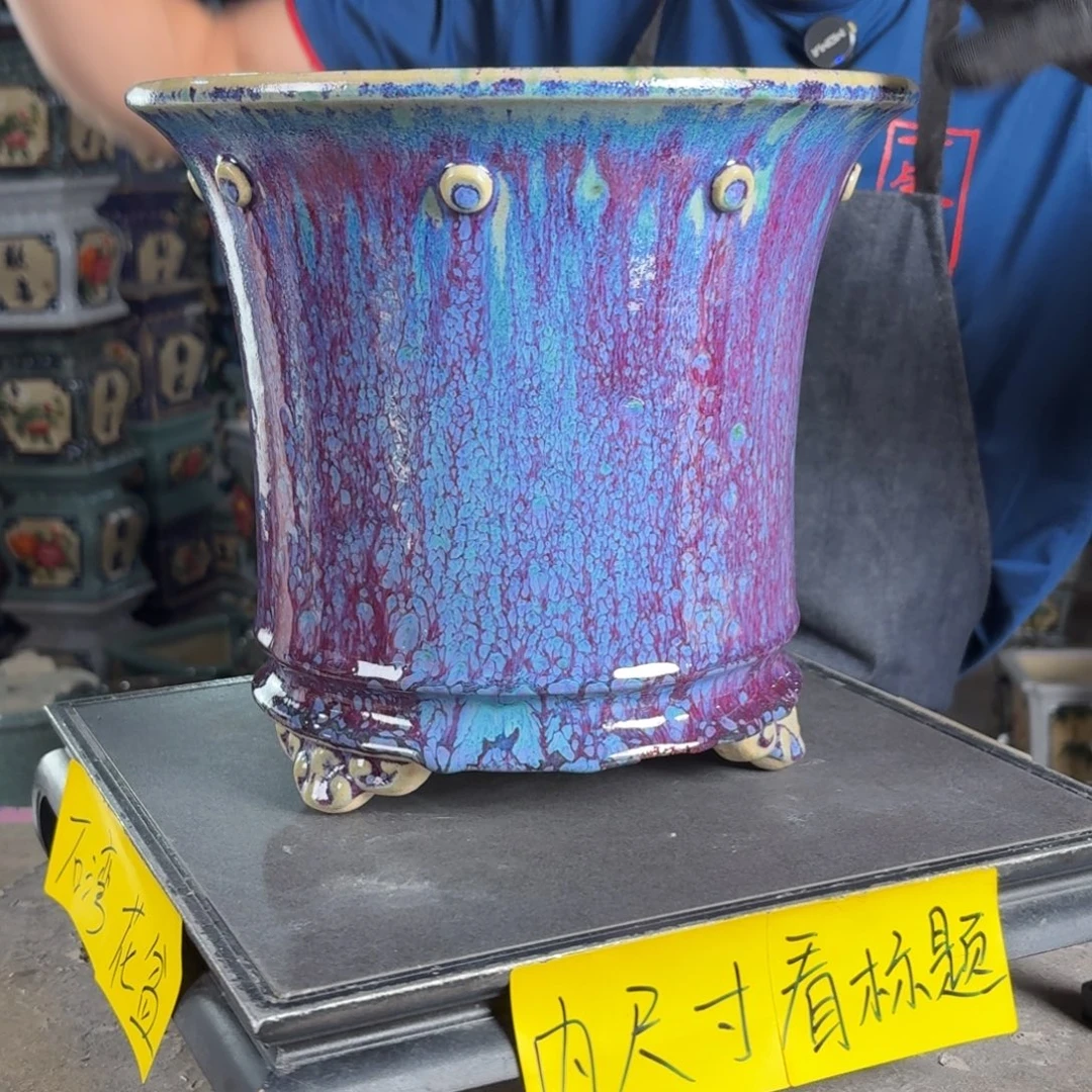 一风堂石湾花盆 内21*19