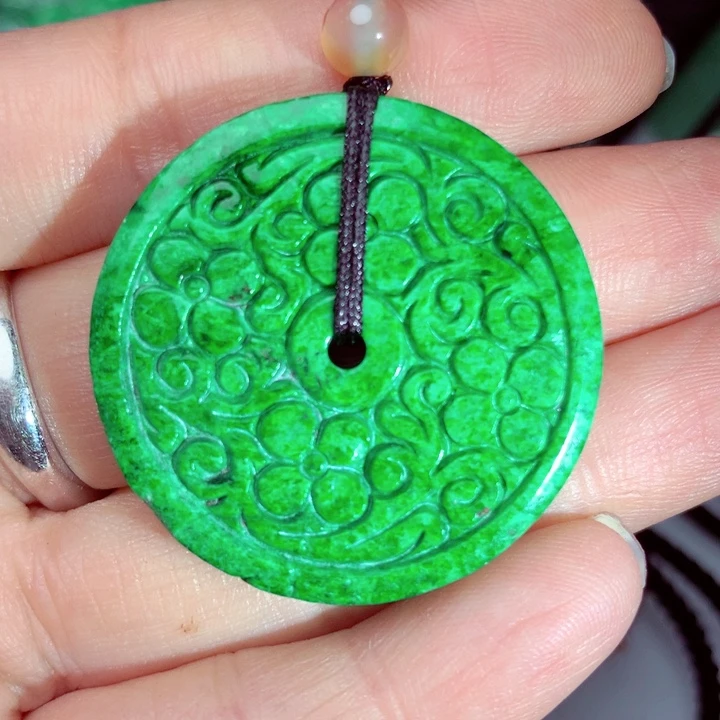 翡翠吊坠(不含链)未镶嵌