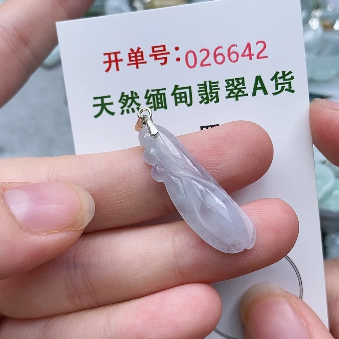 翡翠未镶嵌颈饰1111