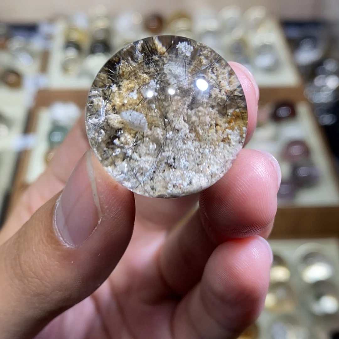 水晶未镶嵌珠宝半成品26.0m