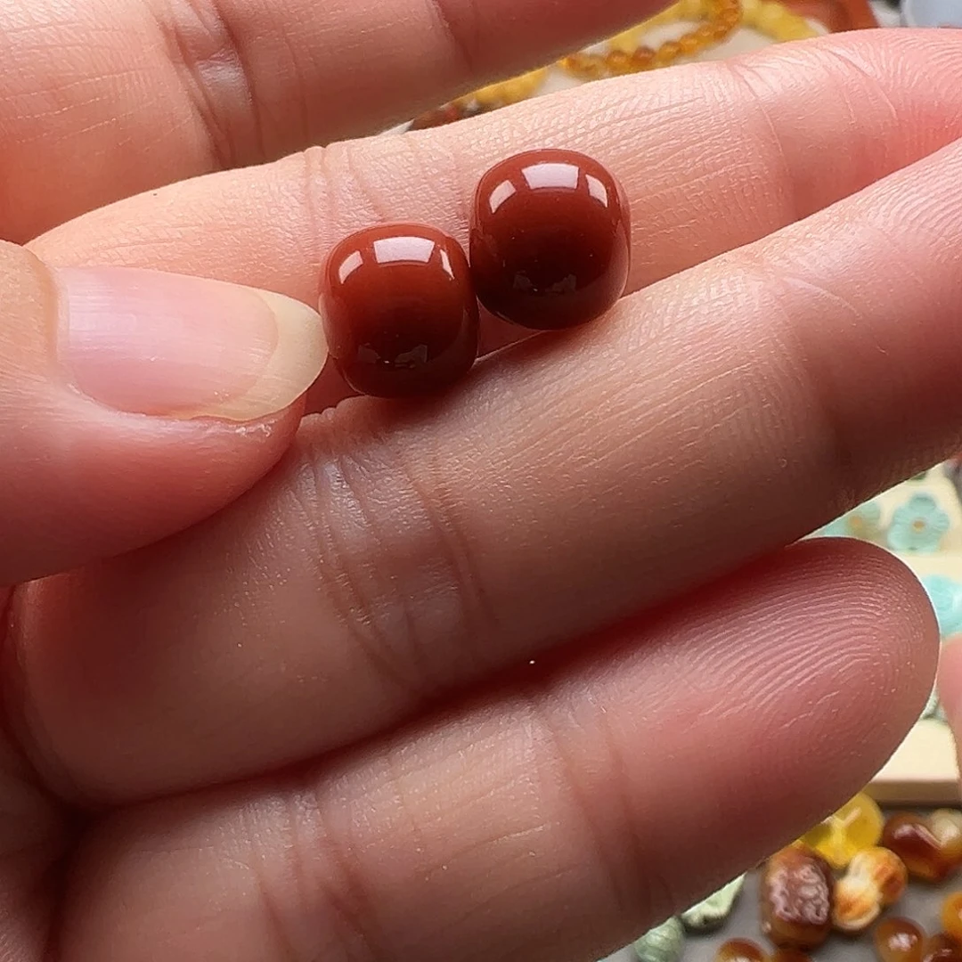 南红玛瑙未镶嵌颈饰