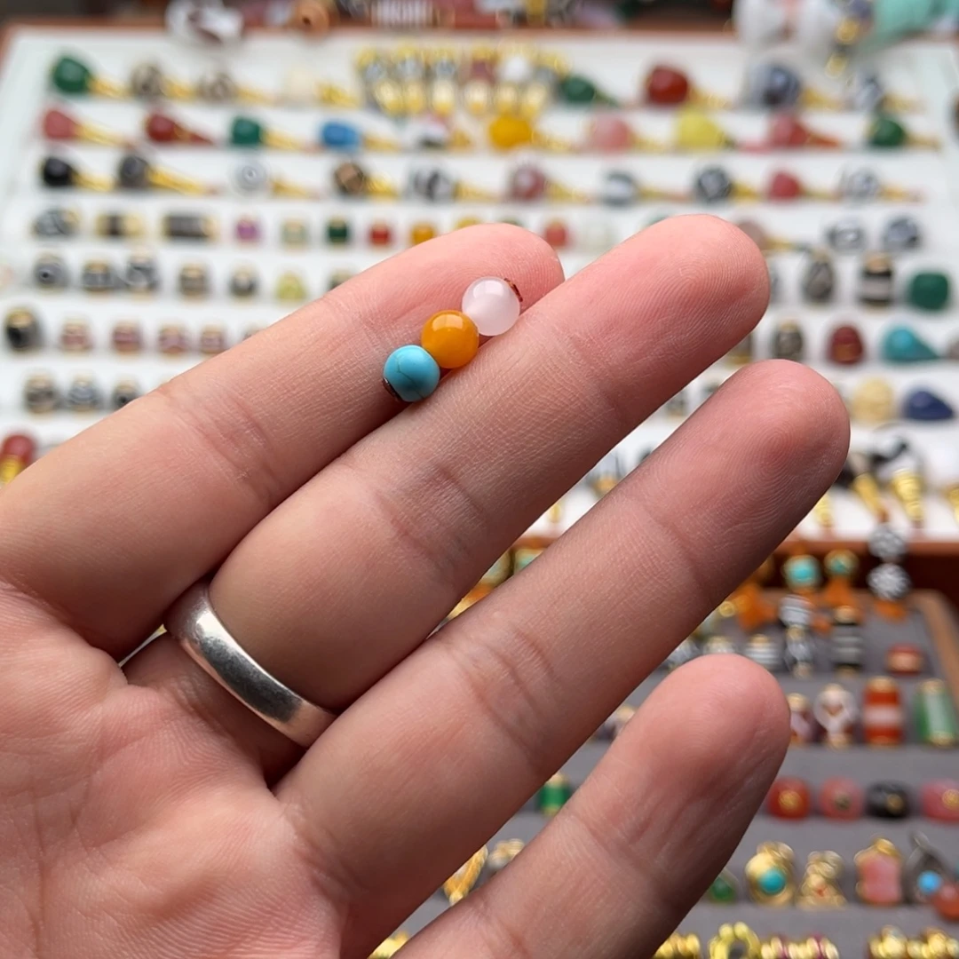 玛瑙/玉髓未镶嵌单珠