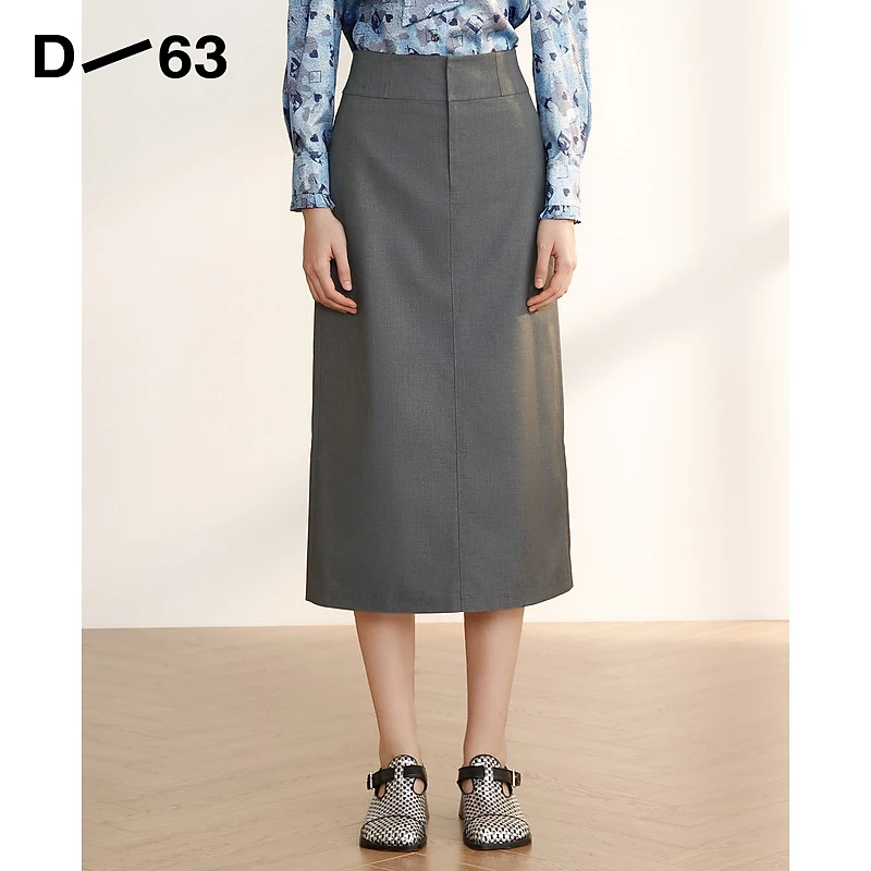 【尚雅】D63中长裙5V1Q83131