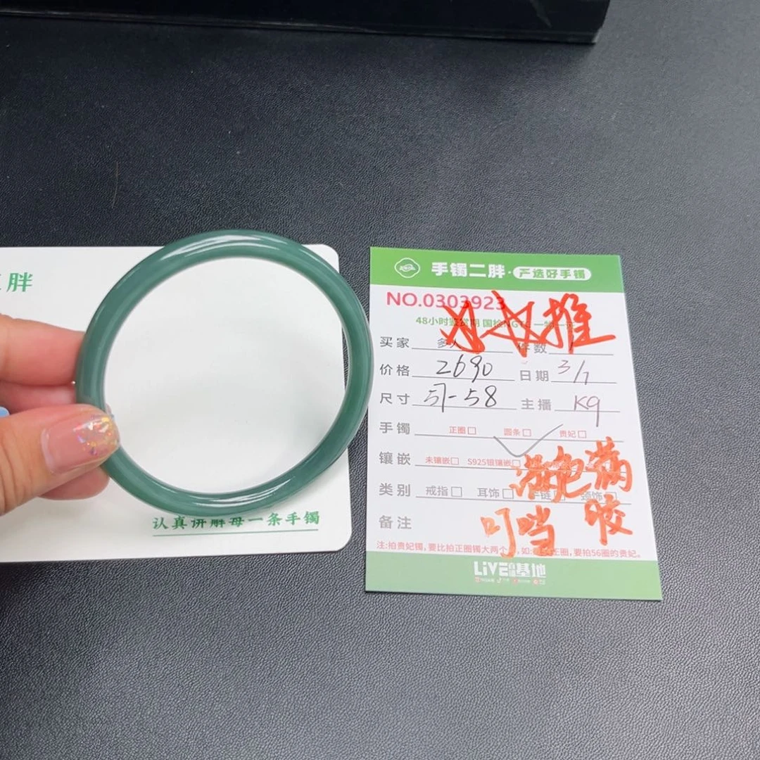 翡翠手镯未镶嵌多人