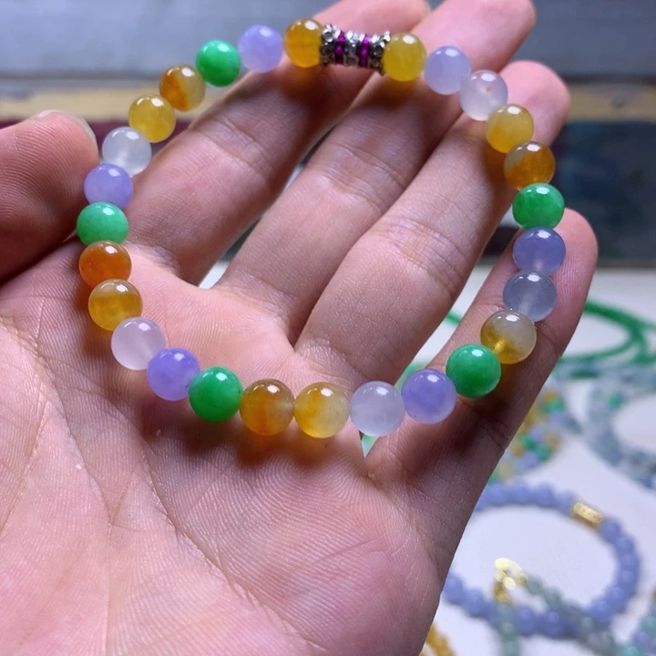 定制翡翠未镶嵌缅甸翡翠a货卡7