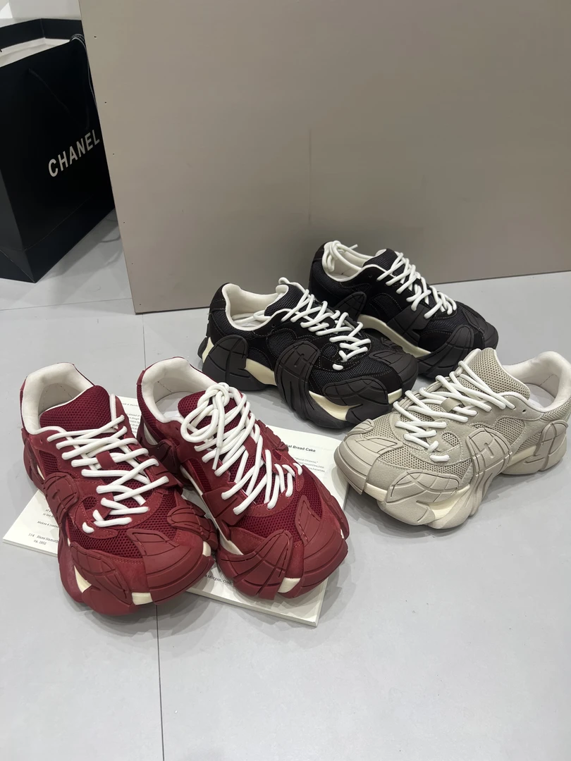 欧洲站真皮八爪鱼老爹鞋女2025年秋季新款时尚百搭休闲运动鞋潮流