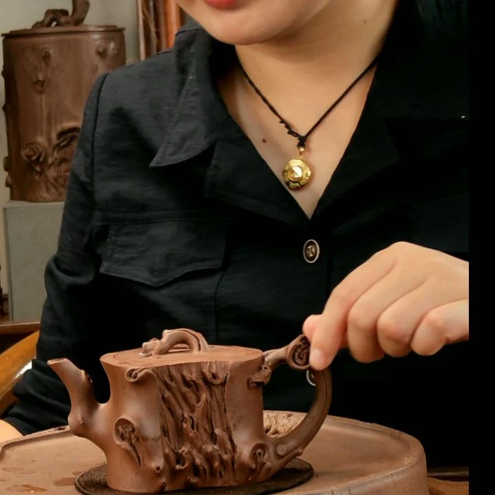 茶壶紫砂全手工制作的话，全手工