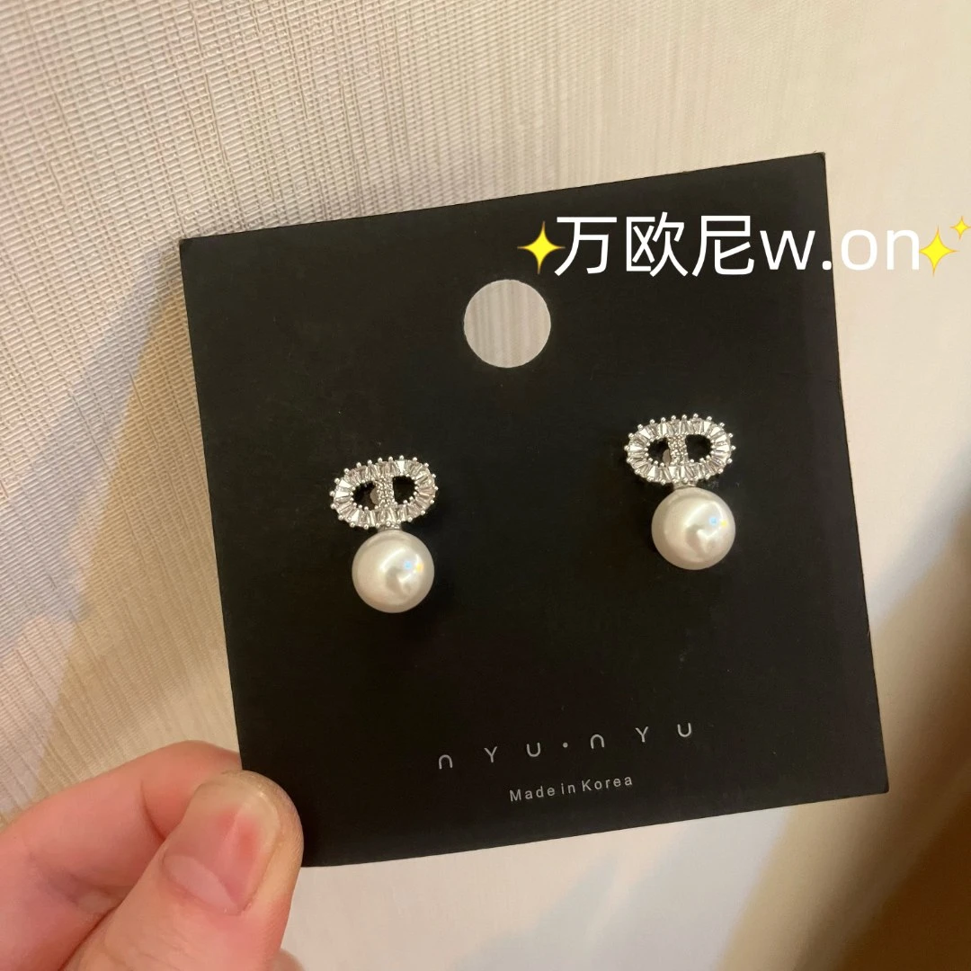 CHANGE x 千金猪鼻子耳钉 网红小香风时尚主E071