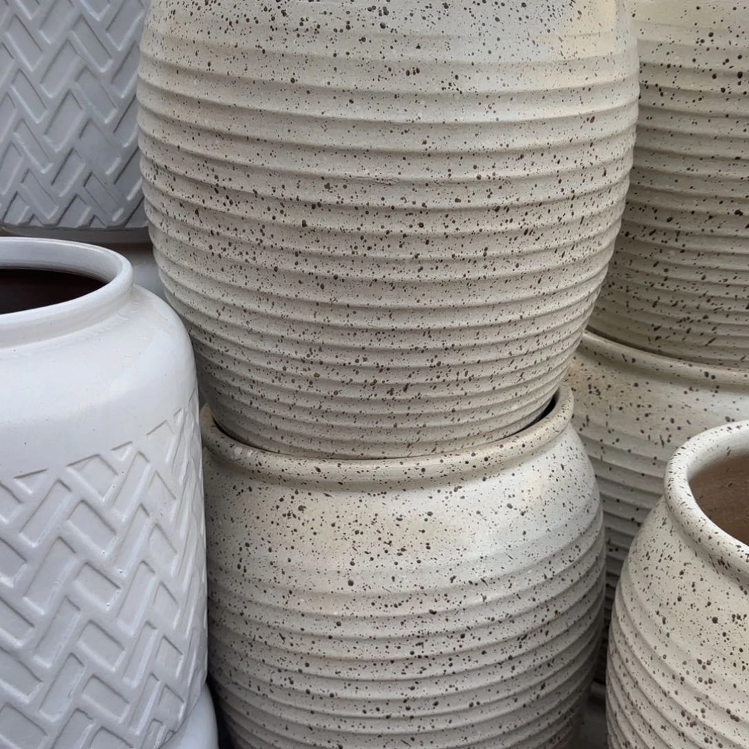 紫砂花盆紫砂花盆 2个 口35高50