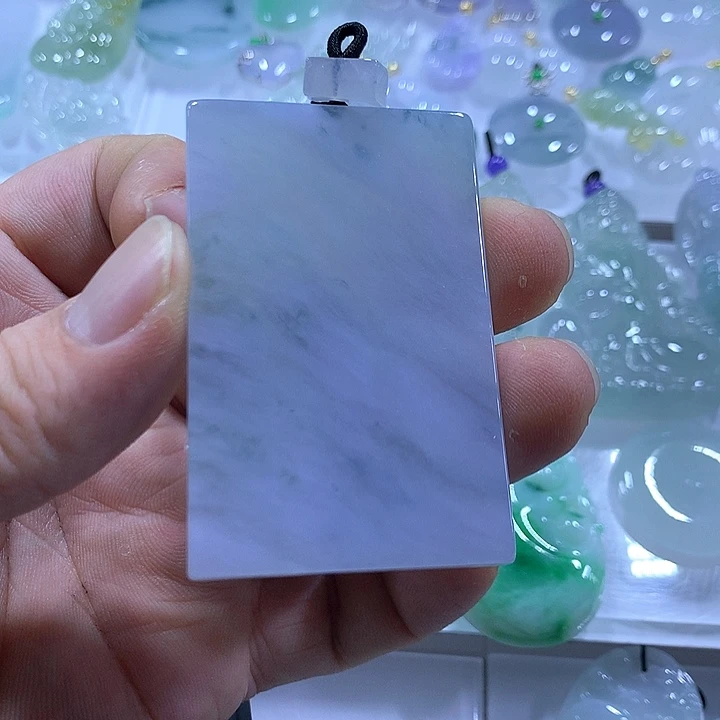 翡翠未镶嵌颈饰天然翡翠A货吊坠