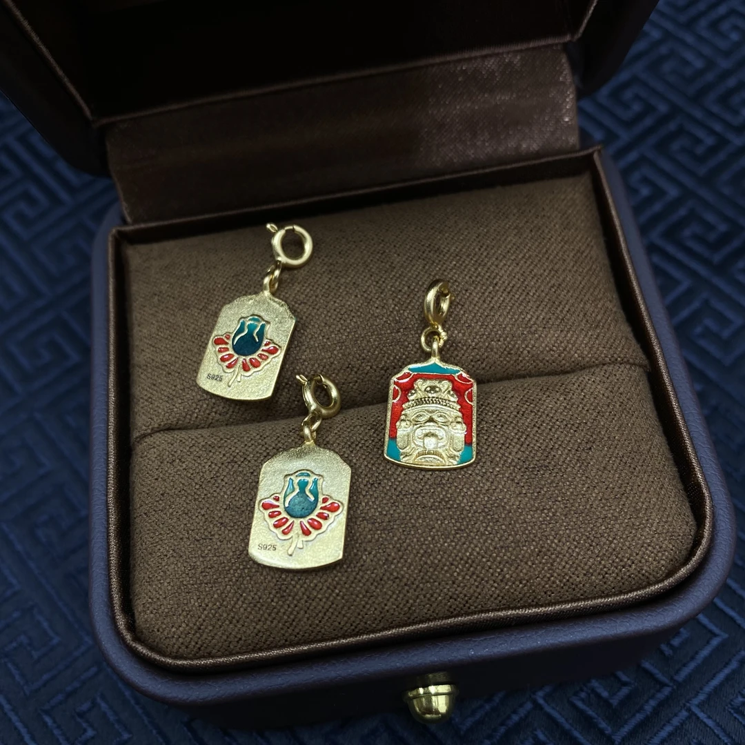 925银银制品 【小滴溜系列】多功能扎基小滴溜银配饰，多样性发货1件