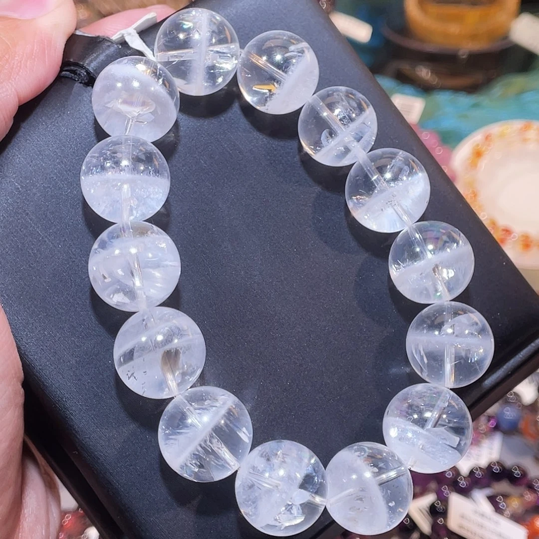 M****手绳水晶未镶嵌白幽灵16+