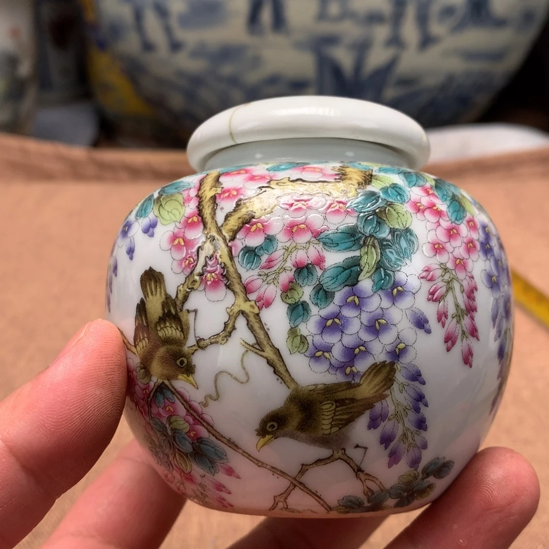 摆件景德镇陶瓷花瓶