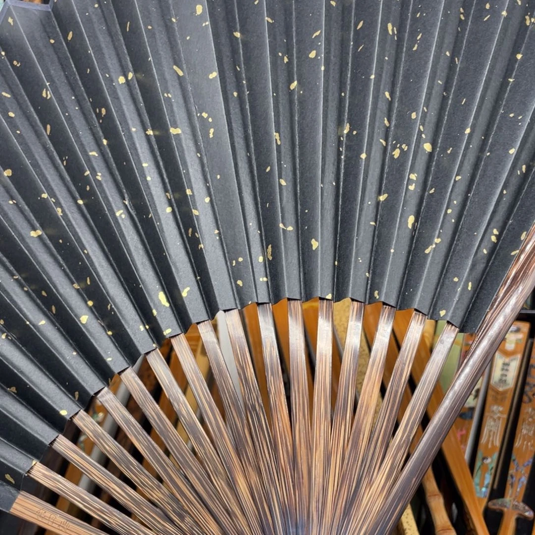 扇子18方纯手工棕竹折扇