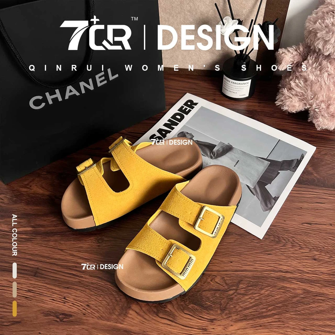 【7+QR】闲适自在|慵懒舒适轻便透气夏日清爽勃肯凉拖LSY&5033-1