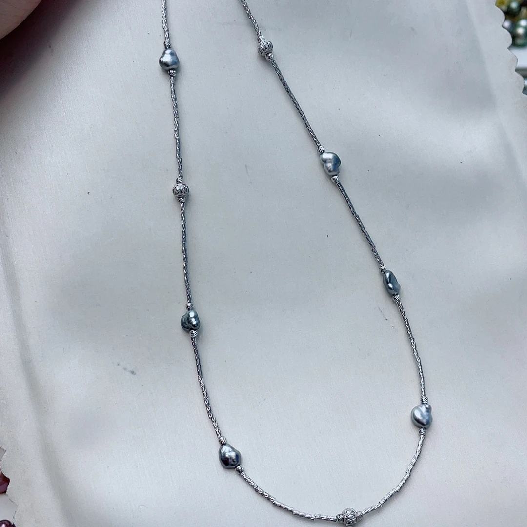 海水珍珠未镶嵌颈饰w26