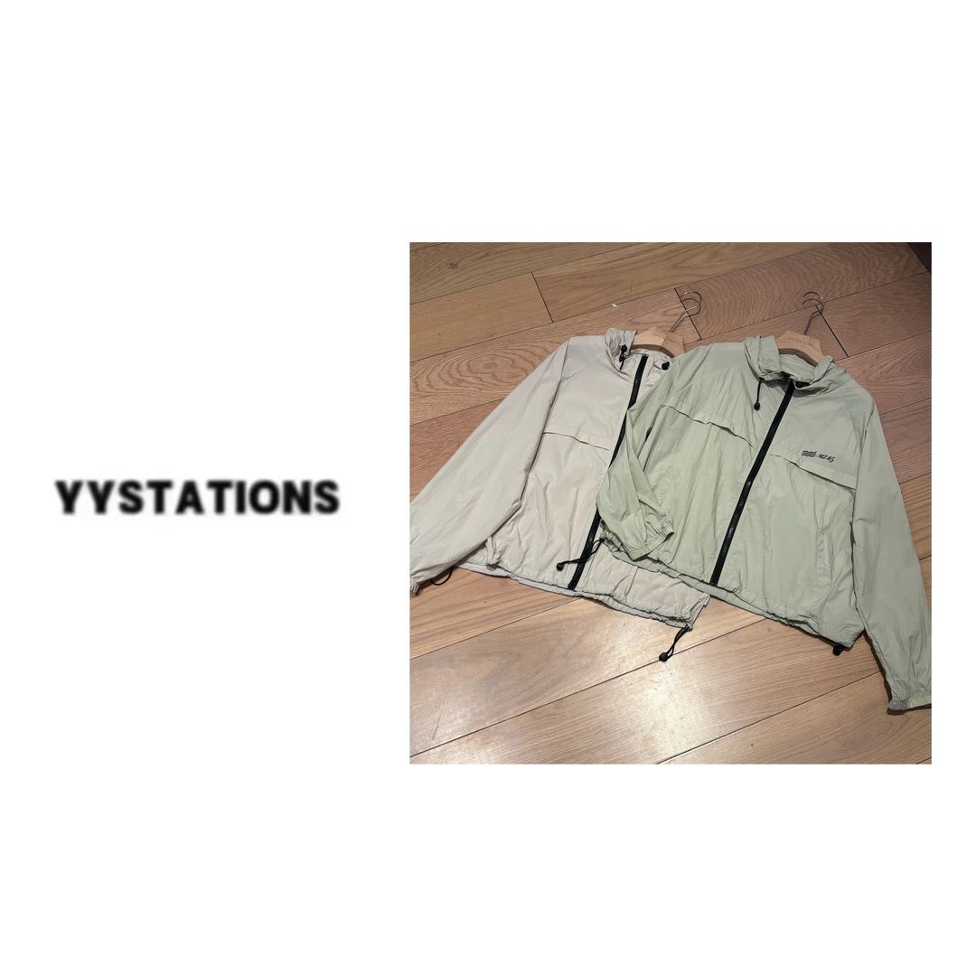 YYSTATIONS 防晒衣女款夏季女士短款时尚洋气防晒服薄款外套-1019