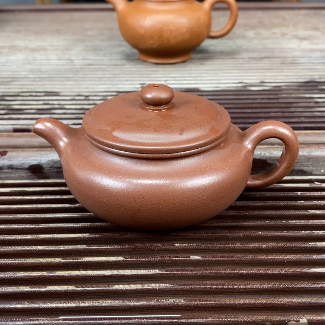 紫砂茶壶15号宜兴原矿紫砂壶仿古200c