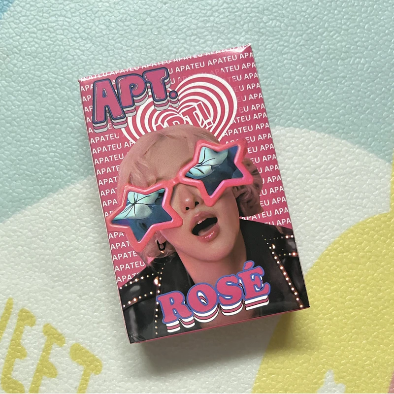 朴彩英Rose小卡片55张自制个人照片写真集镭射闪卡收藏生日礼物