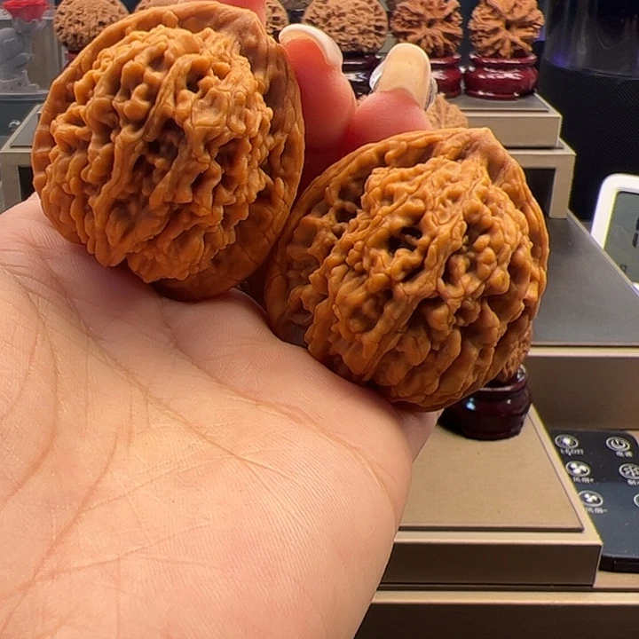 文玩核桃把件40 蚂蚁王 e-025