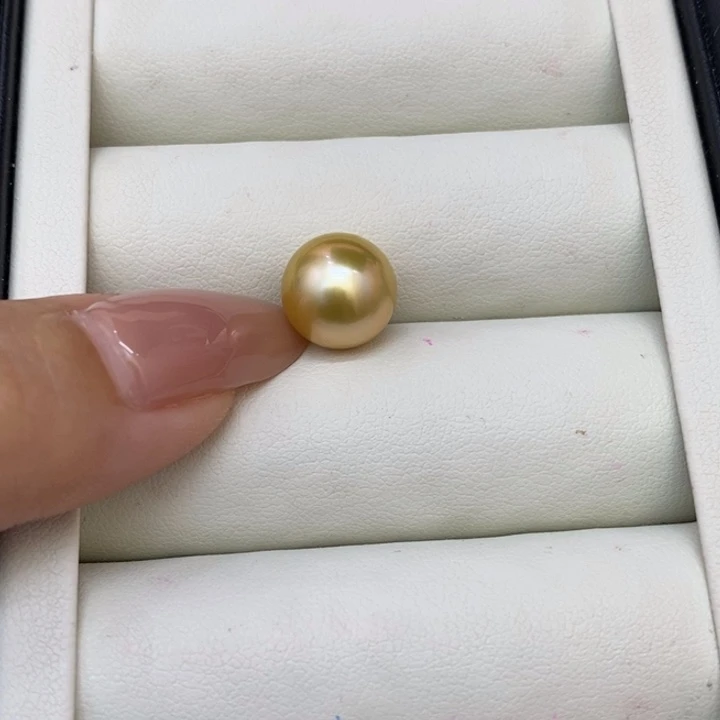 海水珍珠裸珠大***7