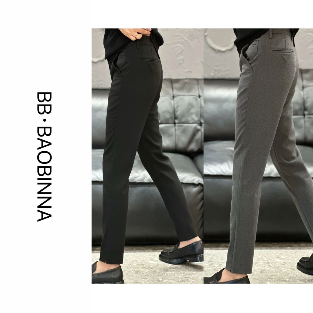 小野· 男装 | 早秋新款、立体剪裁" 高端男士休闲裤5517