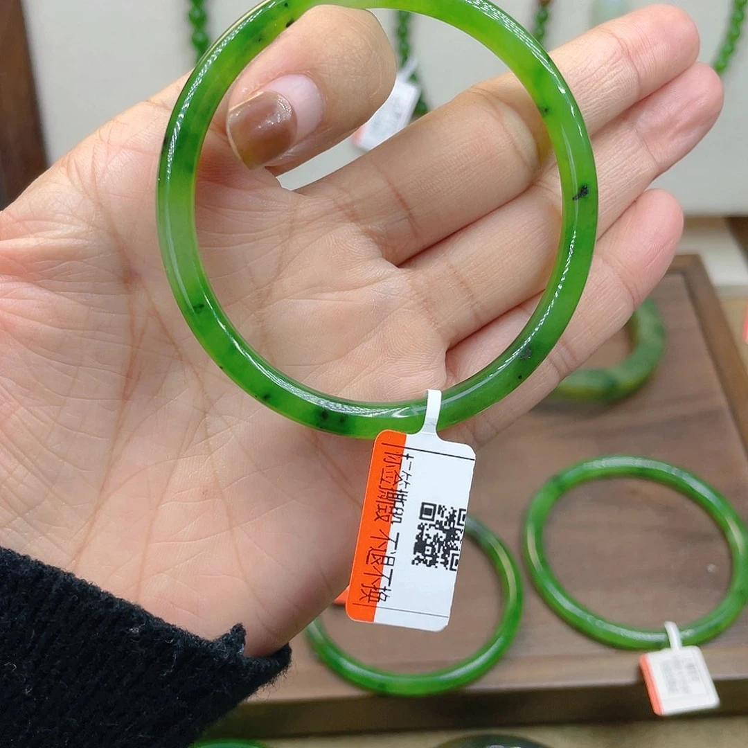 未镶嵌手镯和田玉馨*57