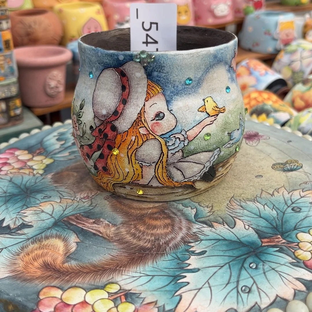 浅***甜547多肉花盆   1个