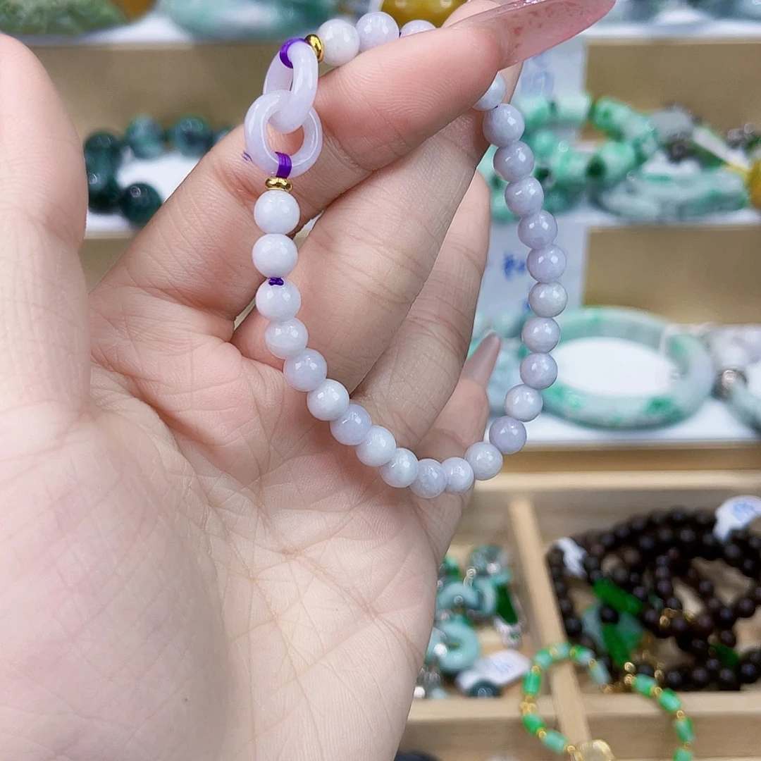 翡翠未镶嵌手链手链