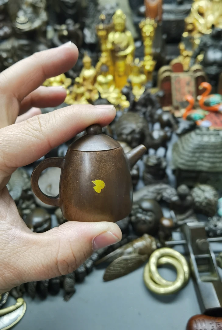 精品铜器小茶壶把把壶