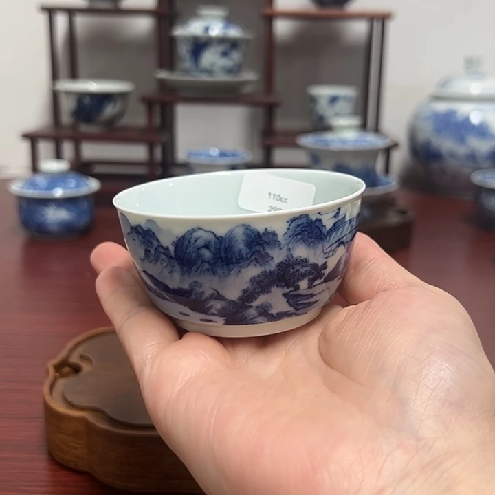 景德镇陶瓷茶具单杯