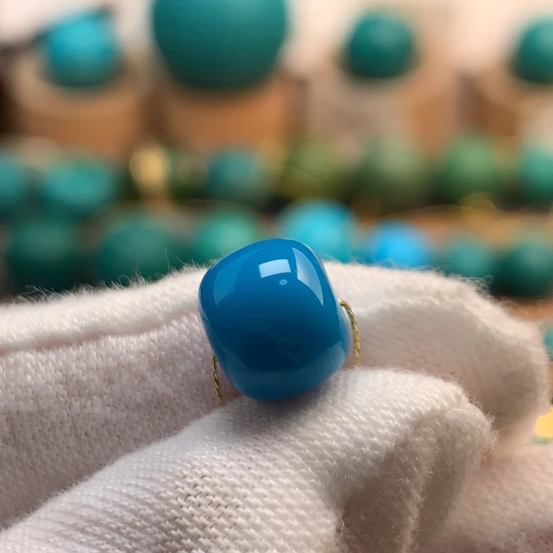 绿松石未镶嵌绿松石8.5mm