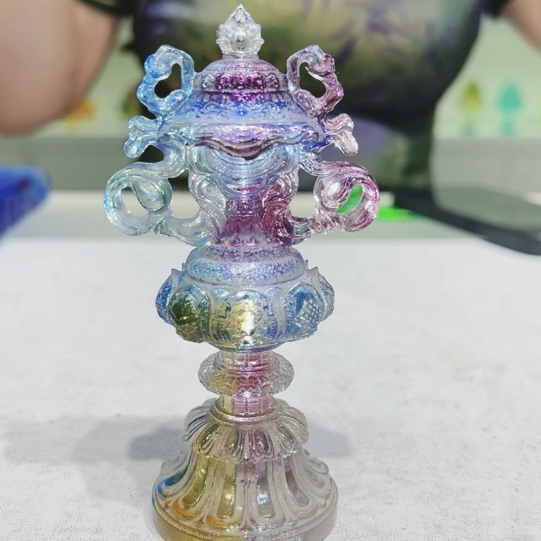 【闪购商品】手工艺品琉璃八吉祥摆件