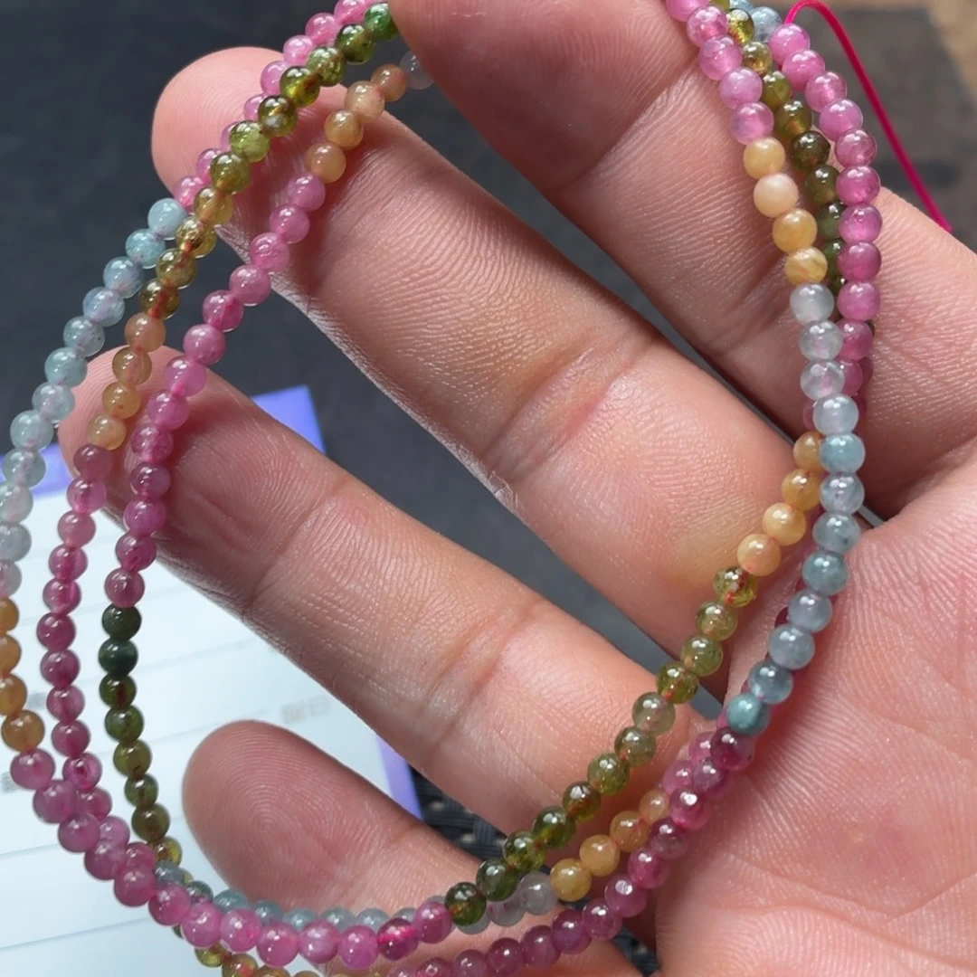 手链碧玺未镶嵌多样性发货拍一发一