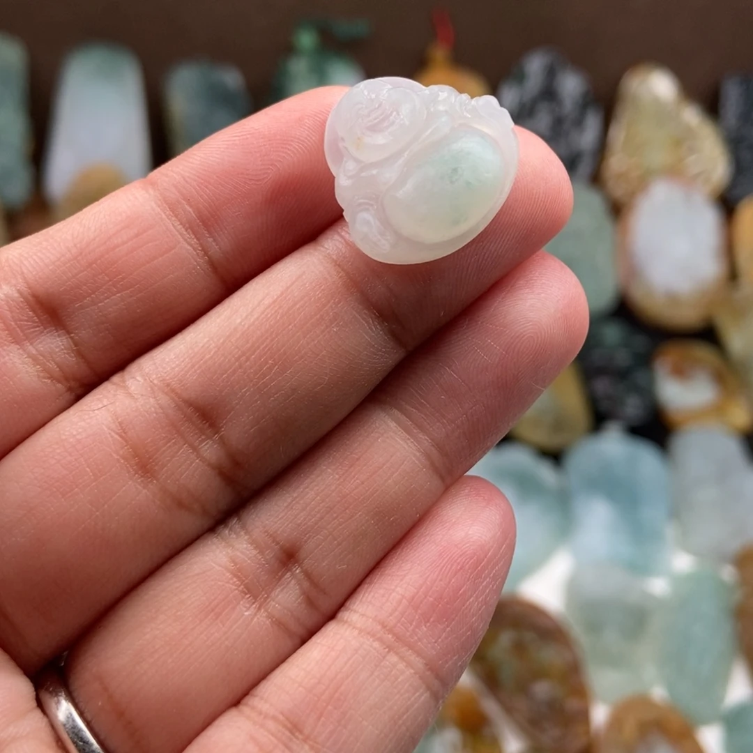 定制翡翠未镶嵌天然缅甸翡翠A货