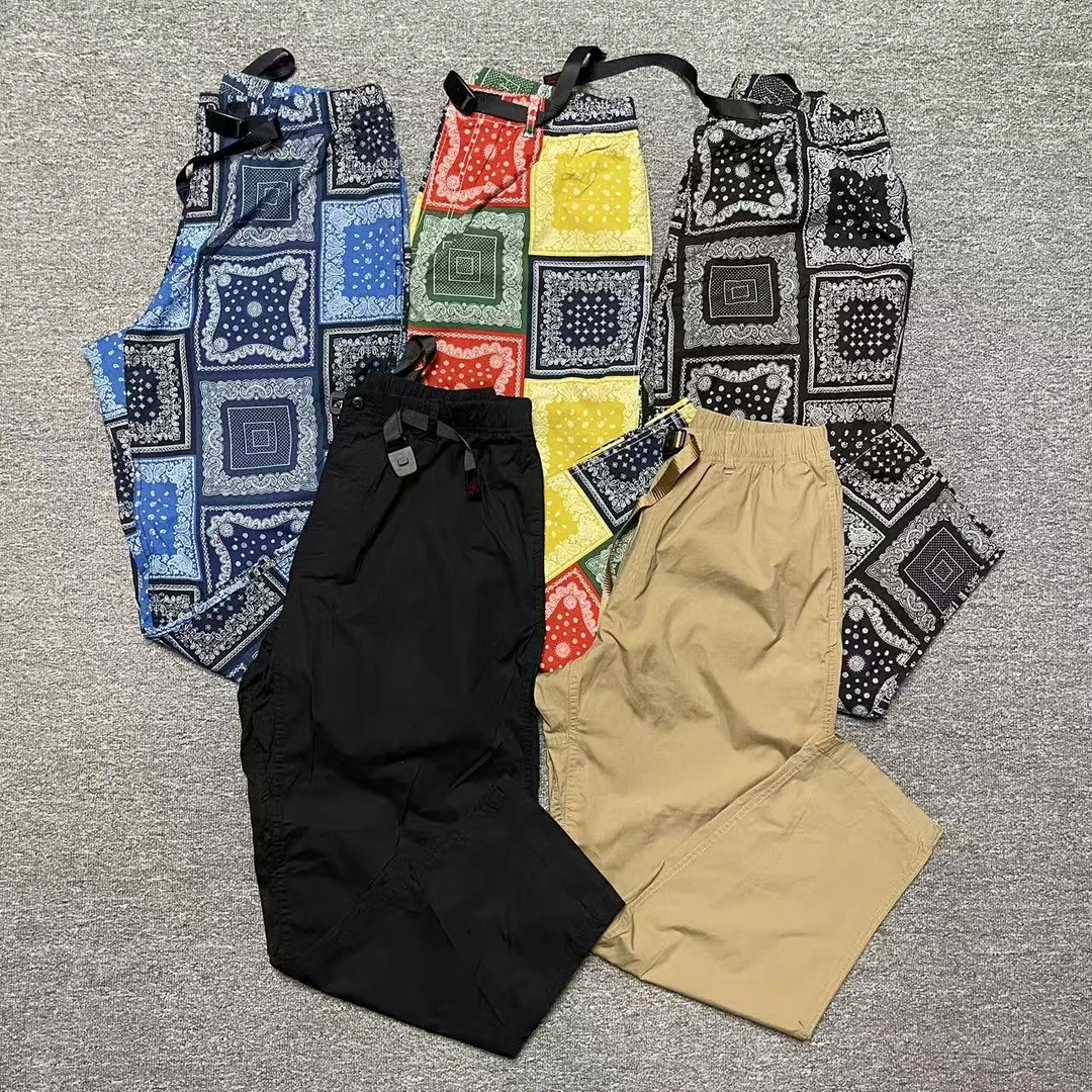 小野25夏季新款廓形九分裤