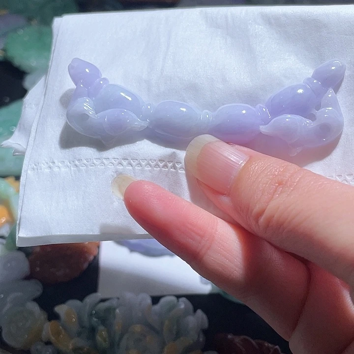 颈饰未镶嵌翡翠天