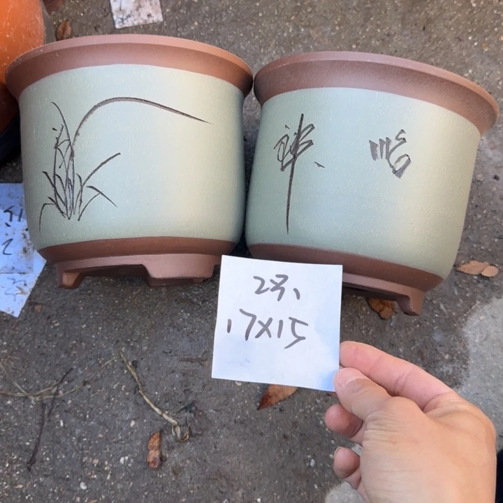 紫砂花盆特价商品