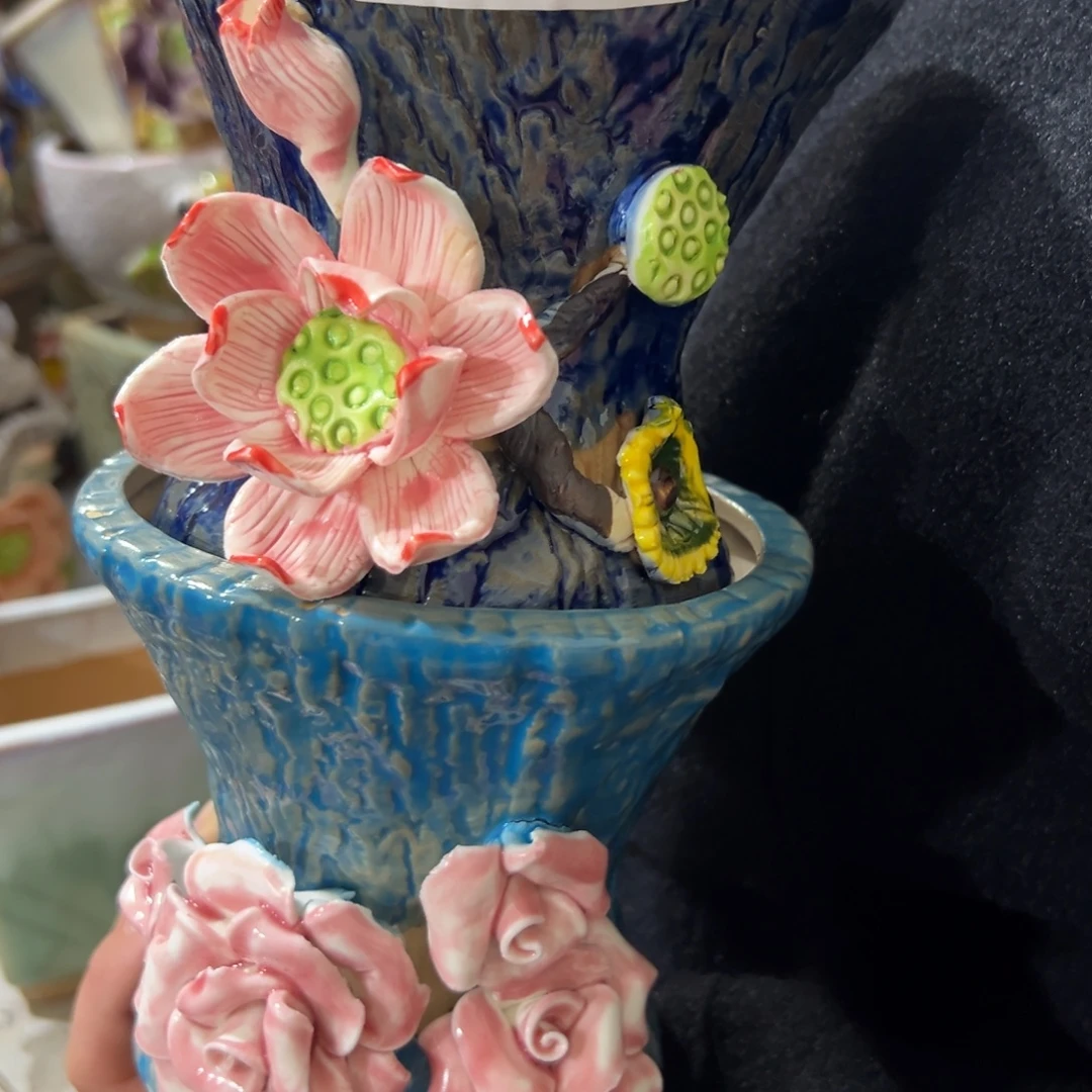 满20米秒退拉黑花盆