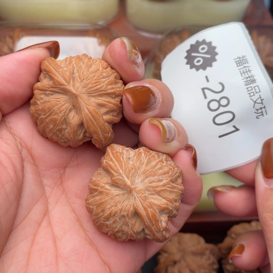 文玩核桃把件39头货战鼓