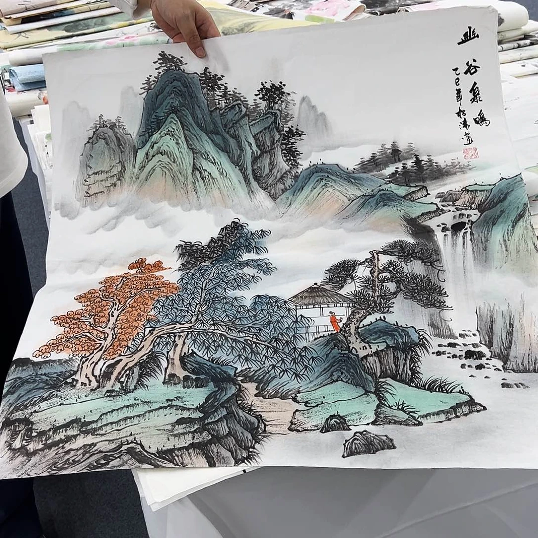 国画纯手绘作品欣赏