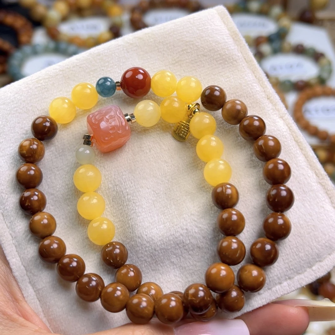 菩提根/象牙果手串库克双圈